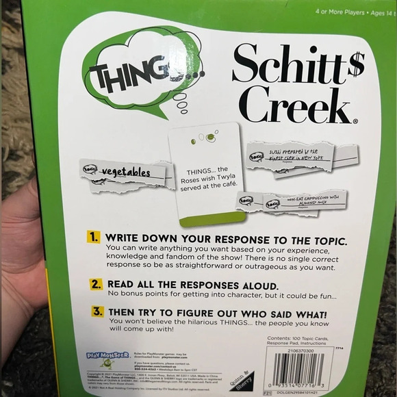 NIB Things… Schitt's Creek Edition-Card Game - Picture 2 of 8